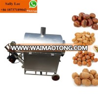 Almonds roaster Electric Automatic commercial Pistachio nut Roasting Machine chestnut roasting machine